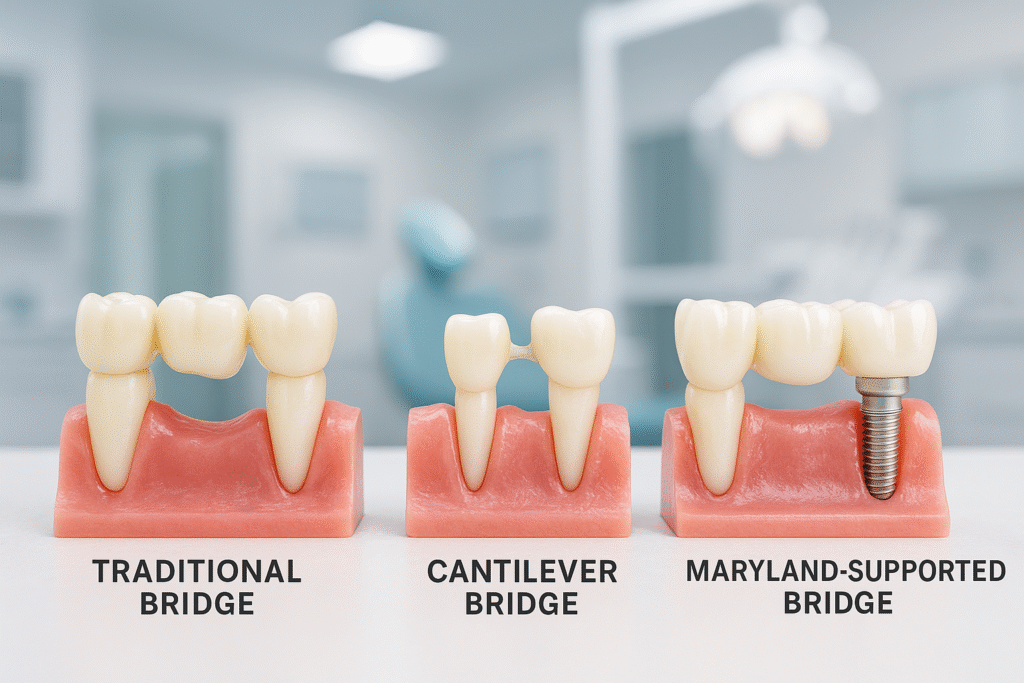 types of dental bridges